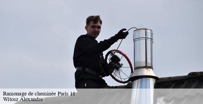 Ramonage de cheminée paris-11-75011 Witosz Alexandre